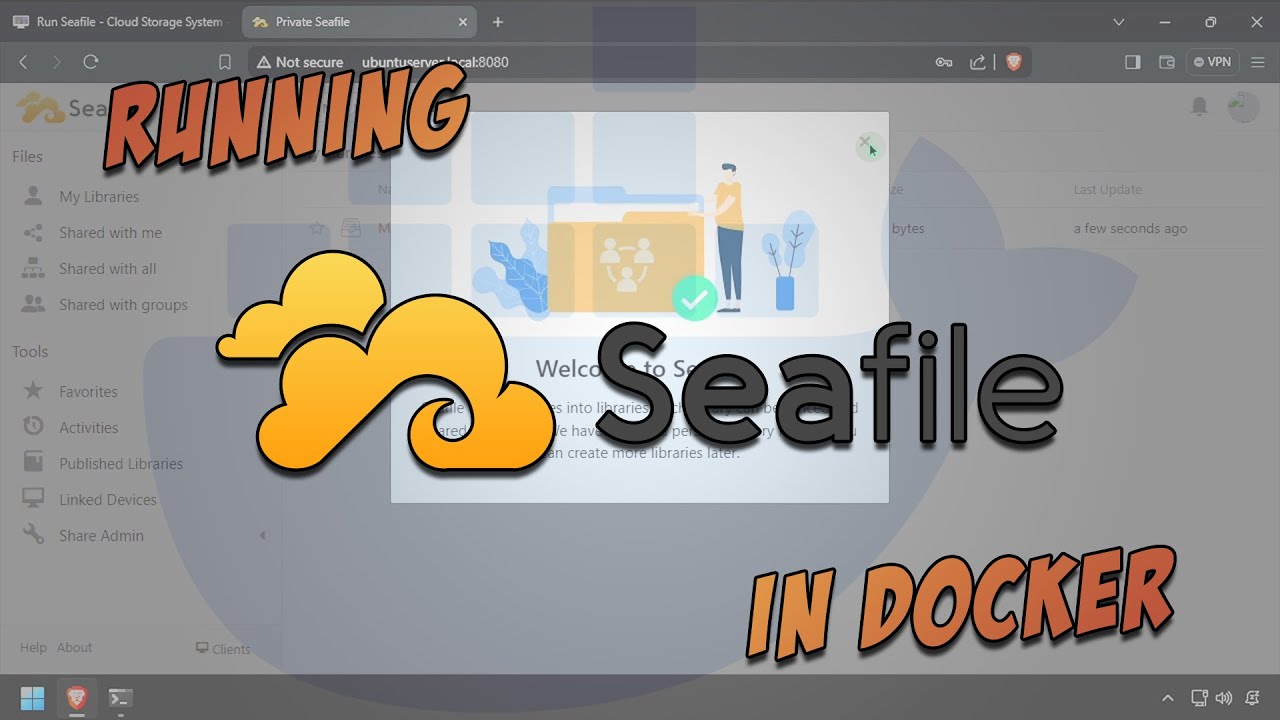 Run Seafile - Cloud Storage System - in Docker