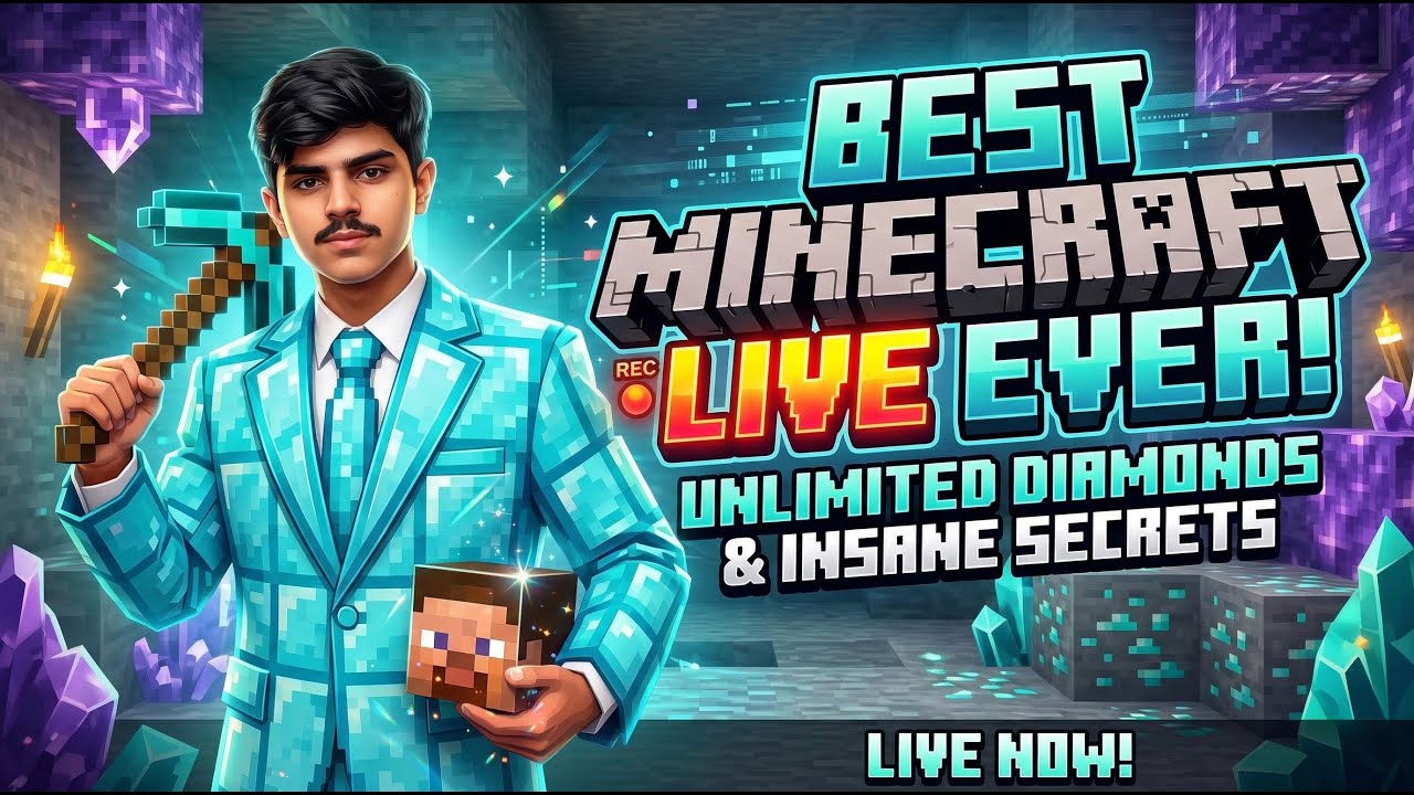 From Nothing to Diamonds 💎 Minecraft Survival LIVE!