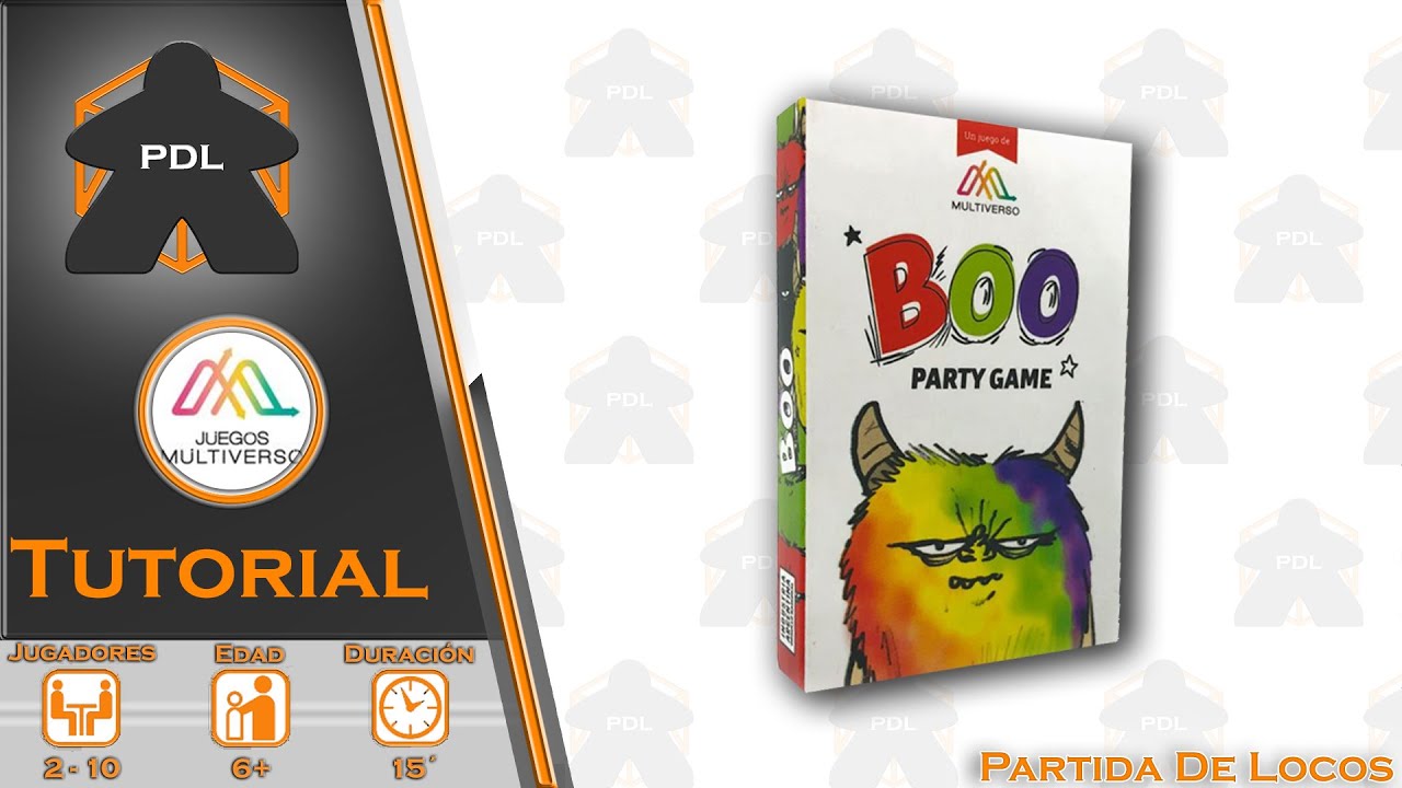 Boo!! Party Game | Tutorial | Juegos Multiverso | Partida de Locos |