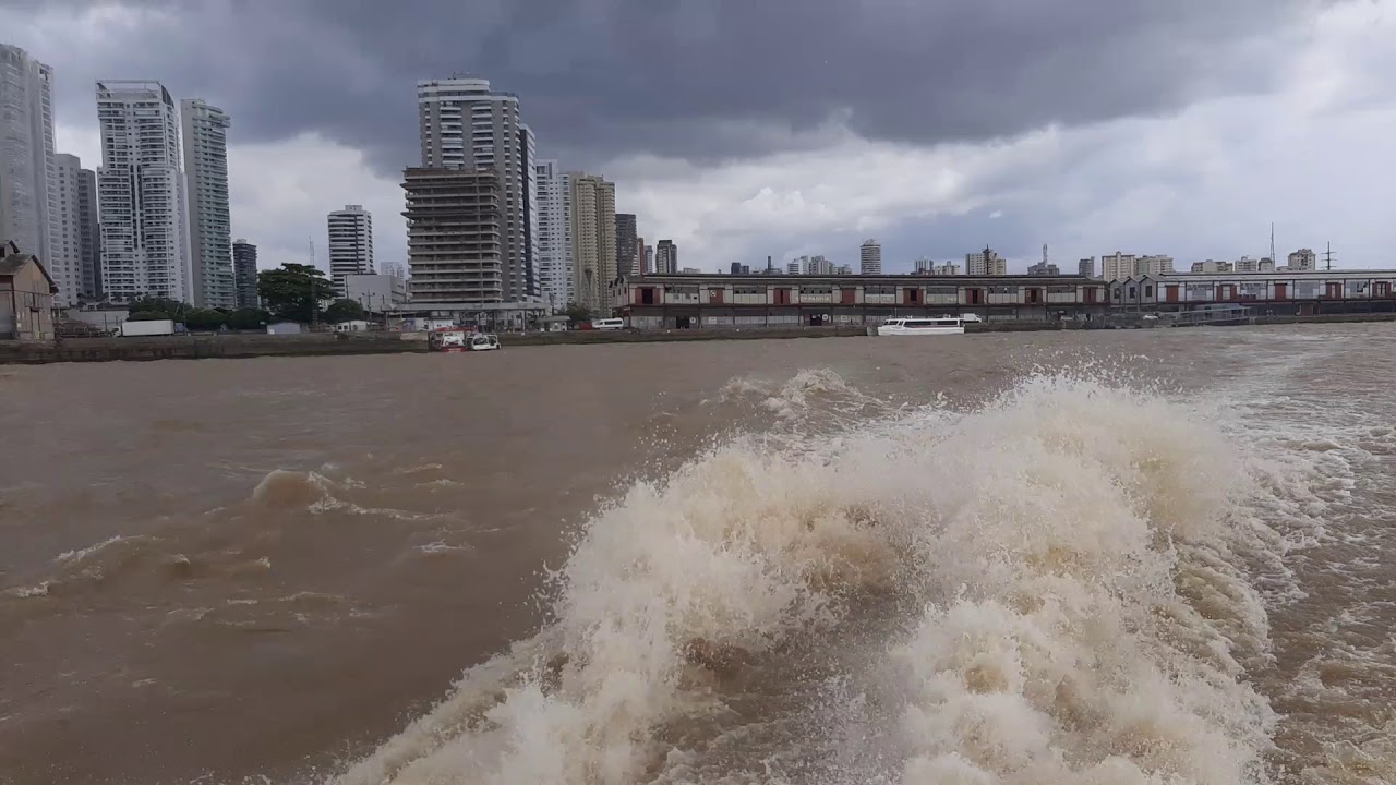 Saindo do Terminal de Belém para o Marajó Lancha Expresso (Grupo Monteiro Navegação)