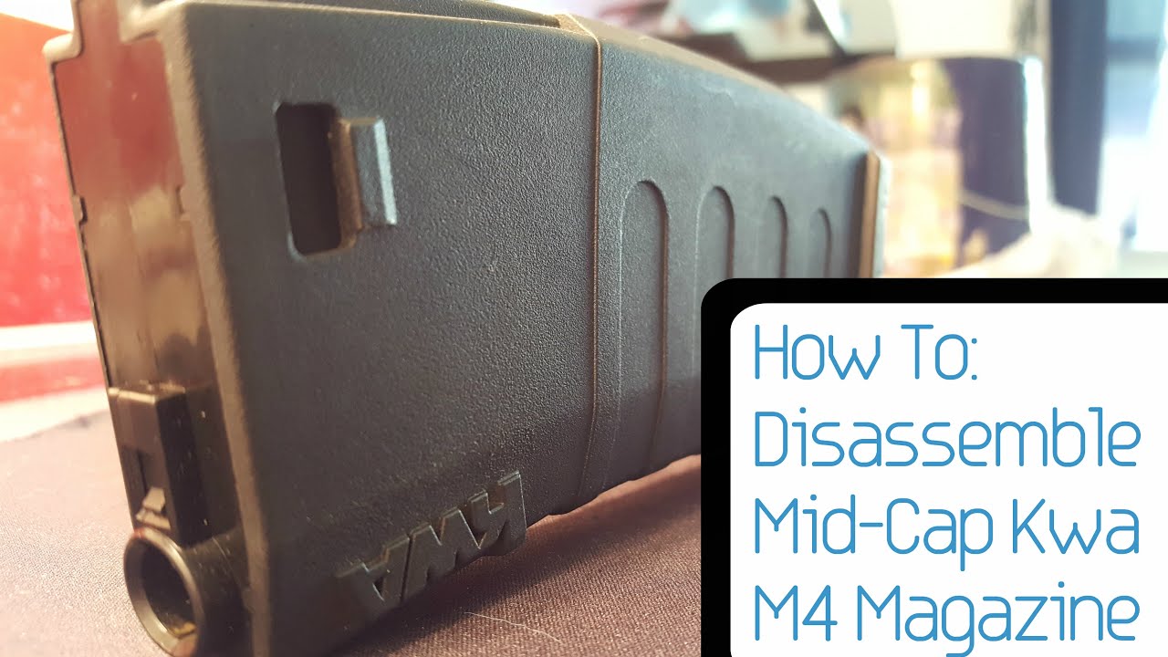 How To: Disassemble a KWA 120rd Mid-Cap Magazine