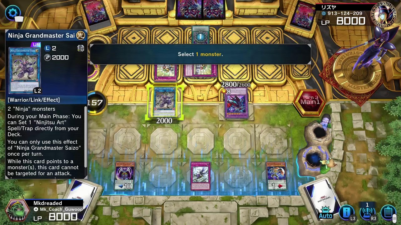 Yu-Gi-Oh! Ninjutsu style