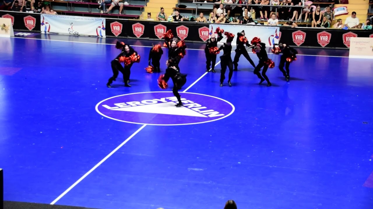 Pompons Petite Junior Chagny - Championnat de France 2025