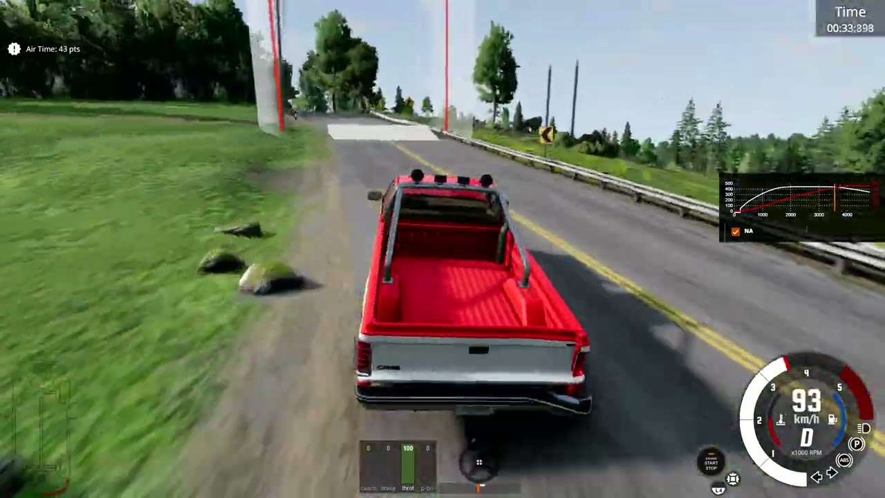 BeamNG | Gavril Jump Course - 1:24.390