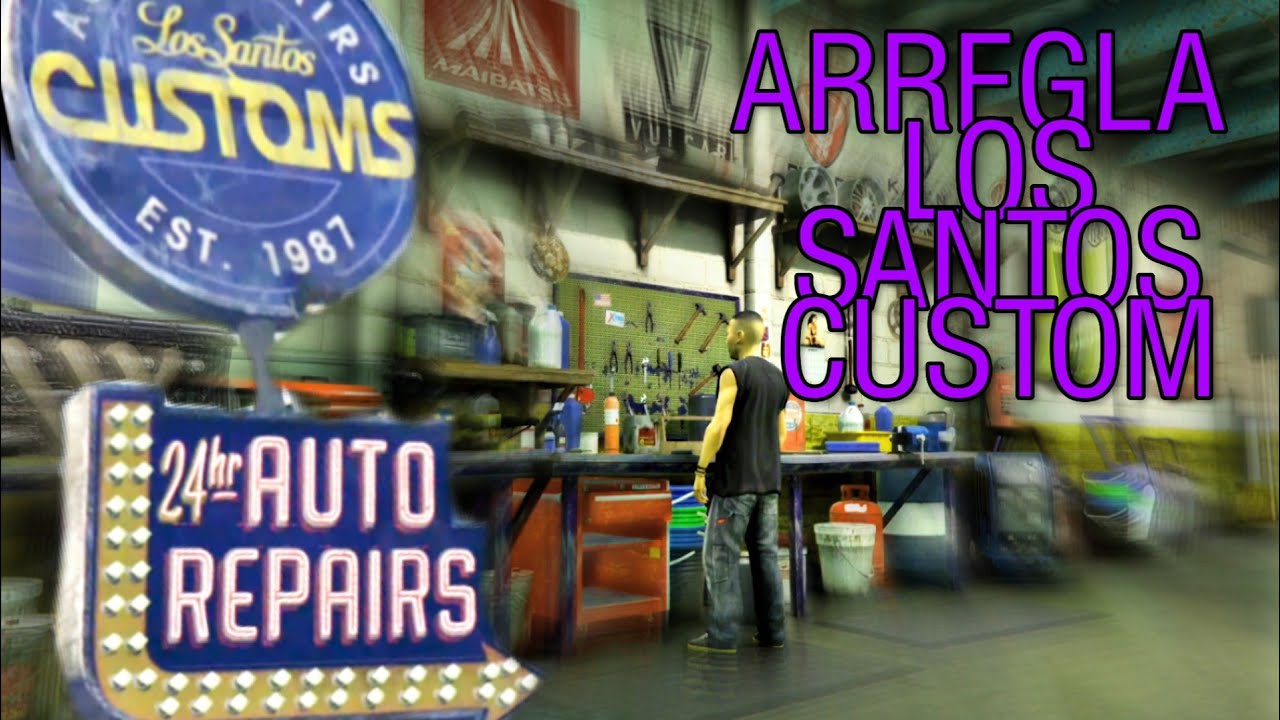 BUG en Los Santos Customs solucion GTA V |