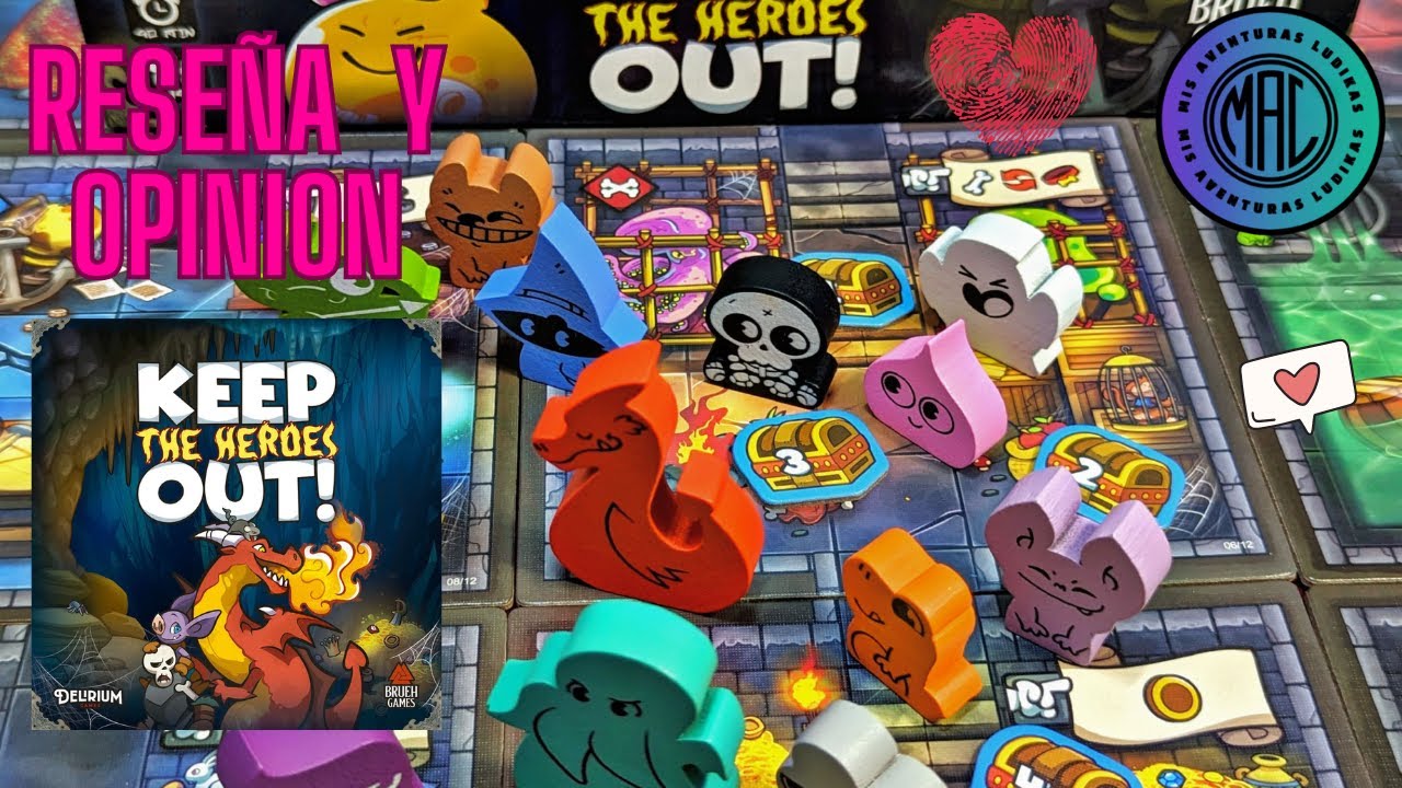 KEEP THE HEROES OUT: ¿TE VIENES A DEFENDER LA MAZMORRA? 🏰 RESEÑA Y OPINIÓN 🤔