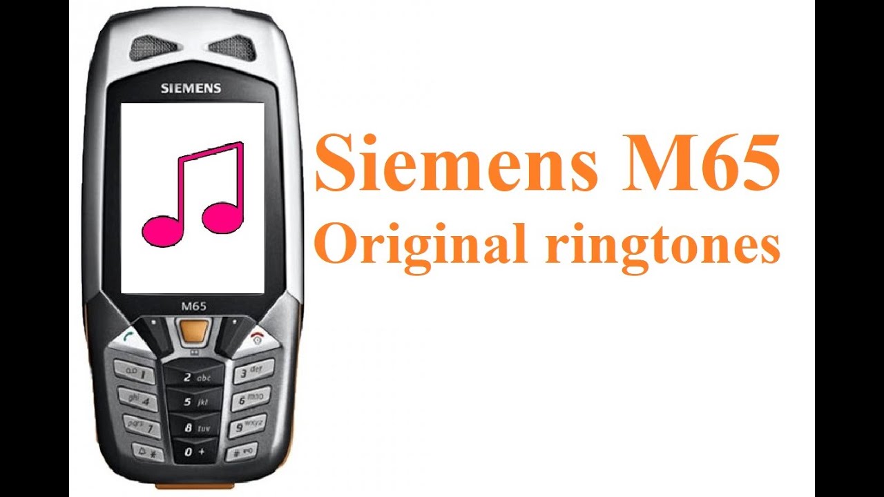 Siemens M65 - Original ringtones