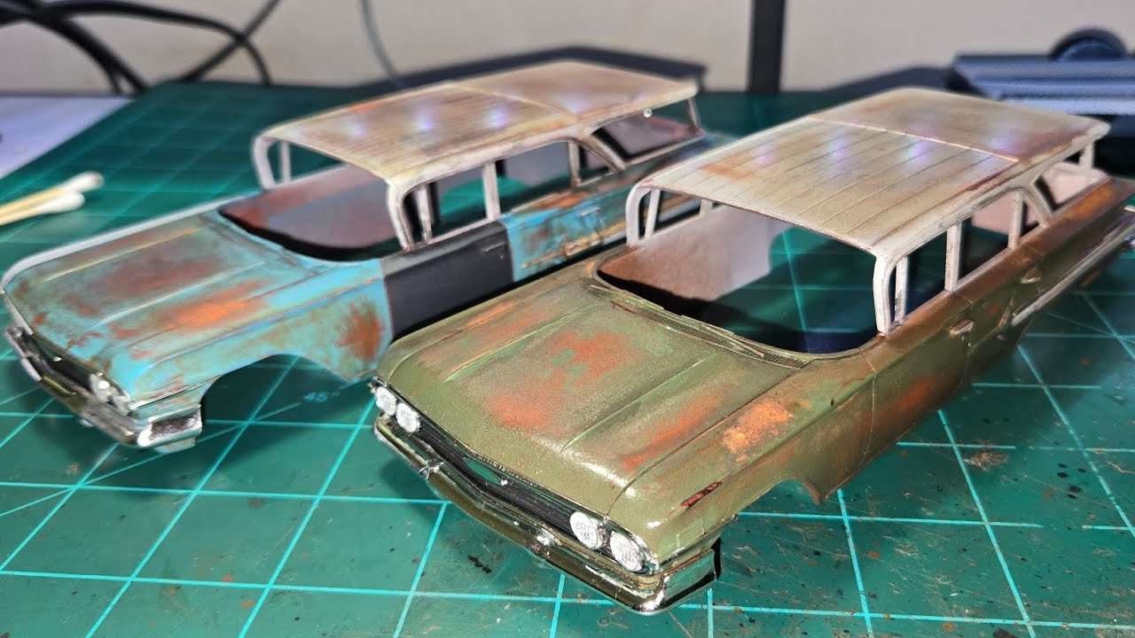 A quick update on the barnfind 60 wagons.