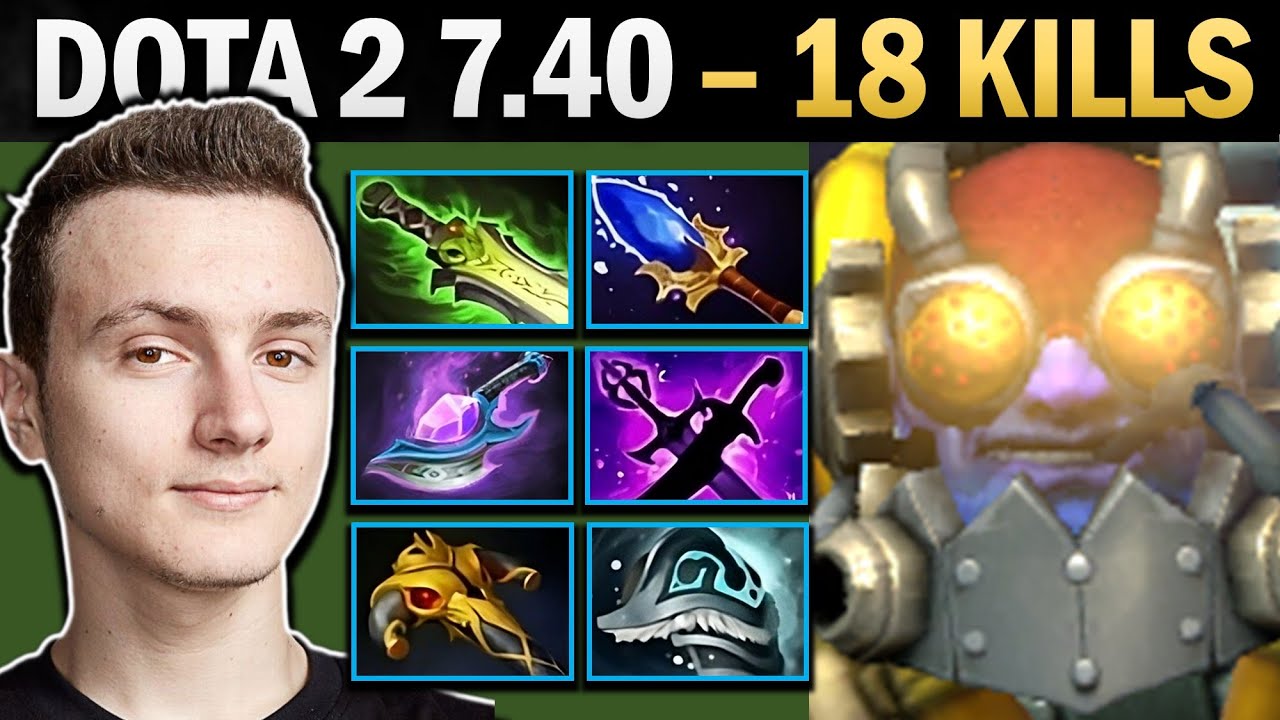 Tinker Pro MID с Ethereal, Kaya и Sange — геймплей Dota 2