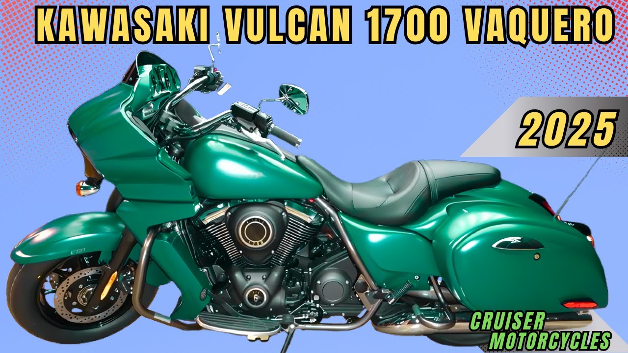 2025 Kawasaki Vulcan 1700 Vaquero | The Bold Cruiser with Modern Features!