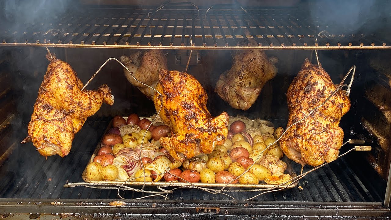Roast Chickens and Potatoes