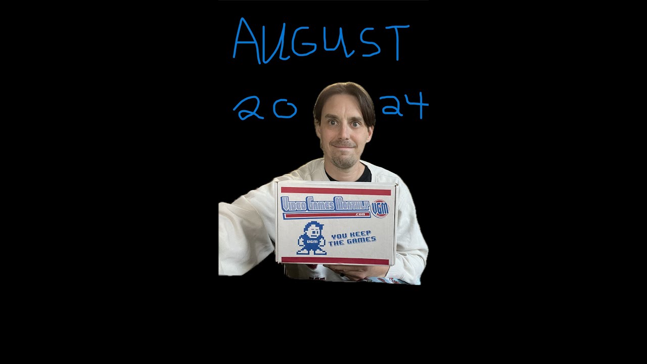 Video Games Monthly Subscription Unboxing August 2024