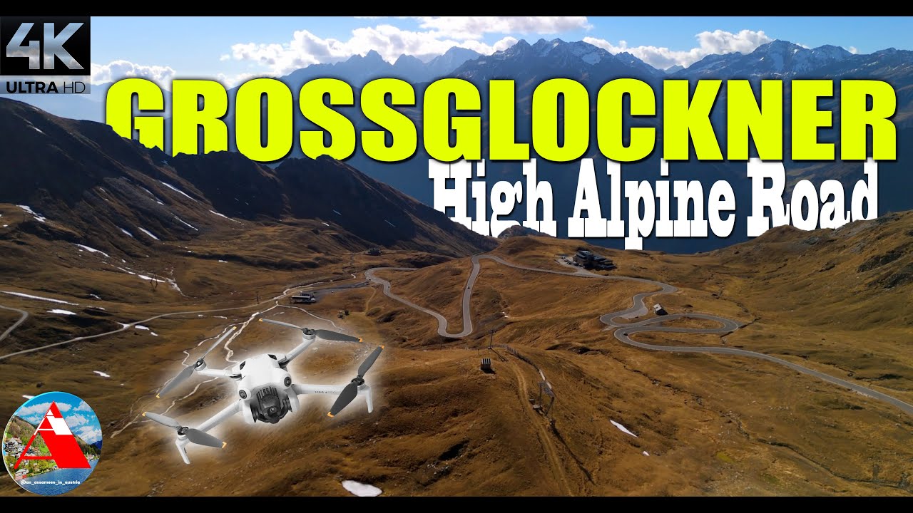 Soaring Above the Grossglockner High Alpine Road: A 4K Drone Journey