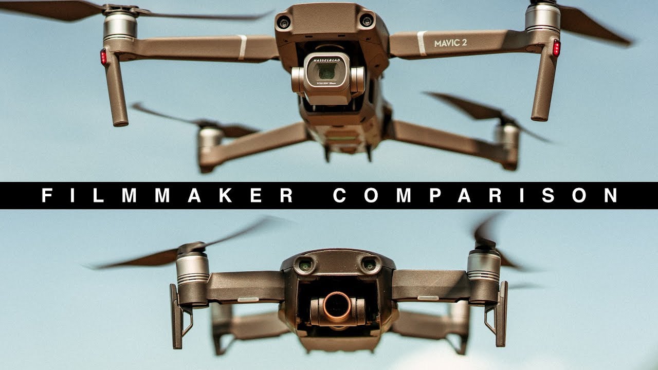 DJI MAVIC 2 PRO VS DJI MAVIC AIR | Complete filmmaker COMPARISON | H.265 10bit Footage