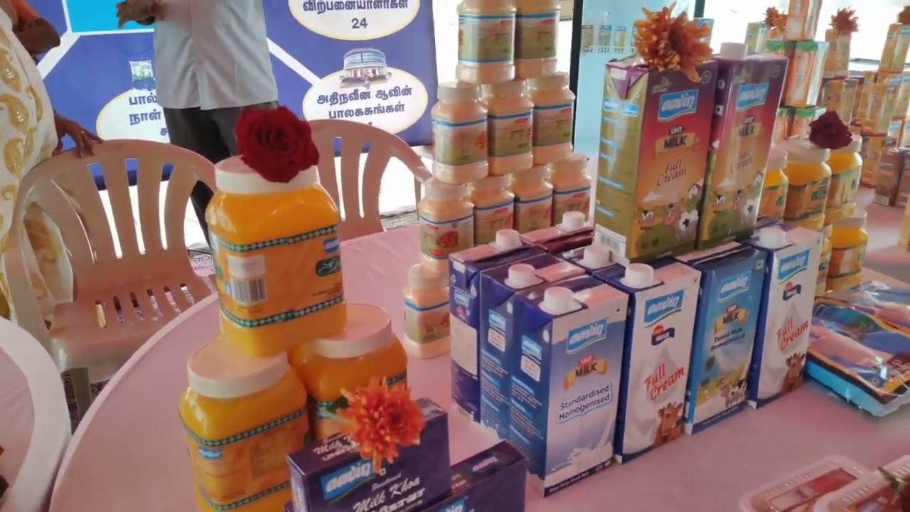 Hon'ble Tourism Minister and Hon'ble Milk and Dairy Development Minister l Aavin Program l Salem