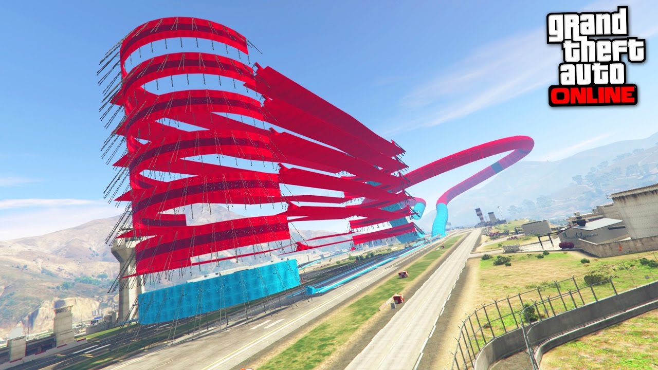MEGA PARKING WALLRIDE - GTA 5 ONLINE