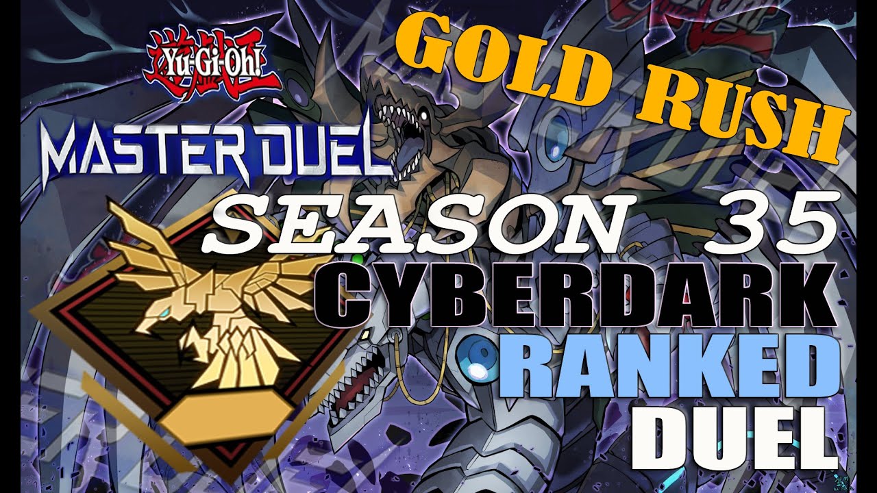 Cyberdark Supremacy Thrilling Gold Rank Duel in Yu-Gi-Oh! Master Duel!