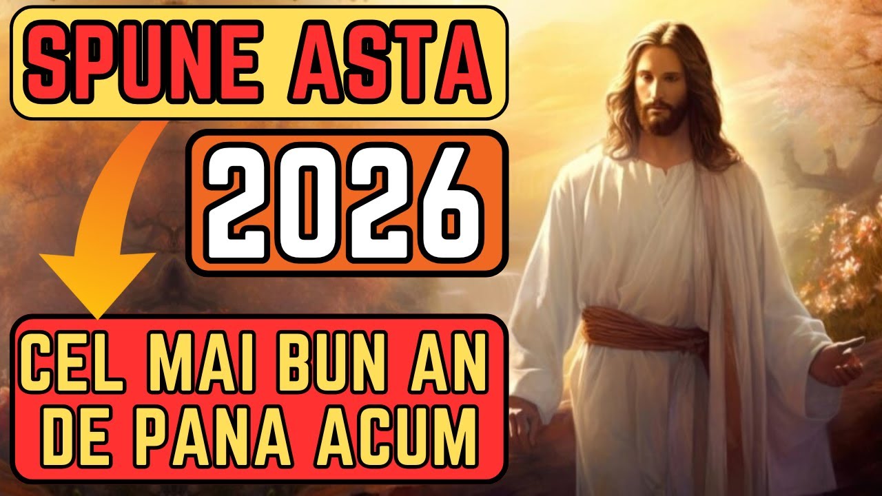 Spune Această Rugăciune pentru a avea Cel Mai Bun An de până acum - Iți va merge bine tot Anul 2026