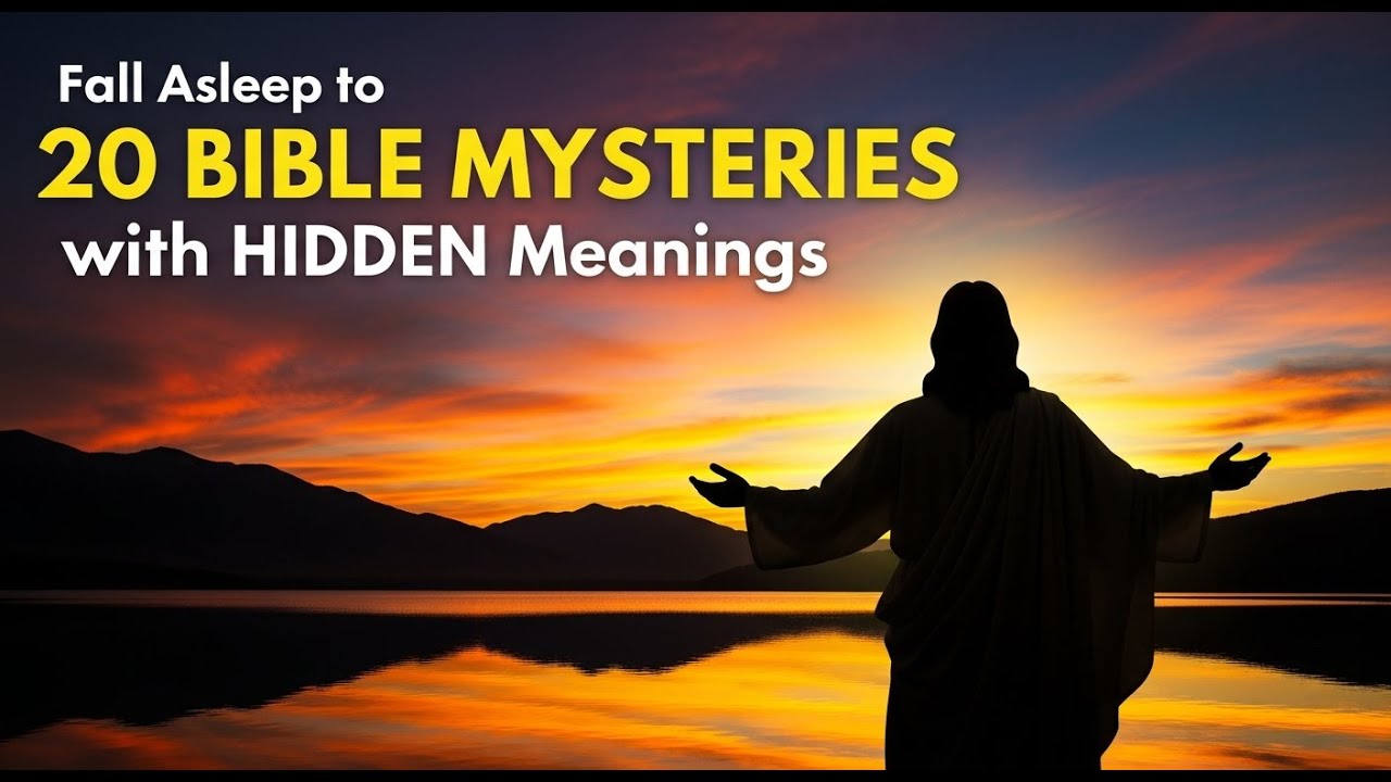 Fall Asleep : 20 Relaxing Old Testament Bible Stories with HIDDEN Meanings