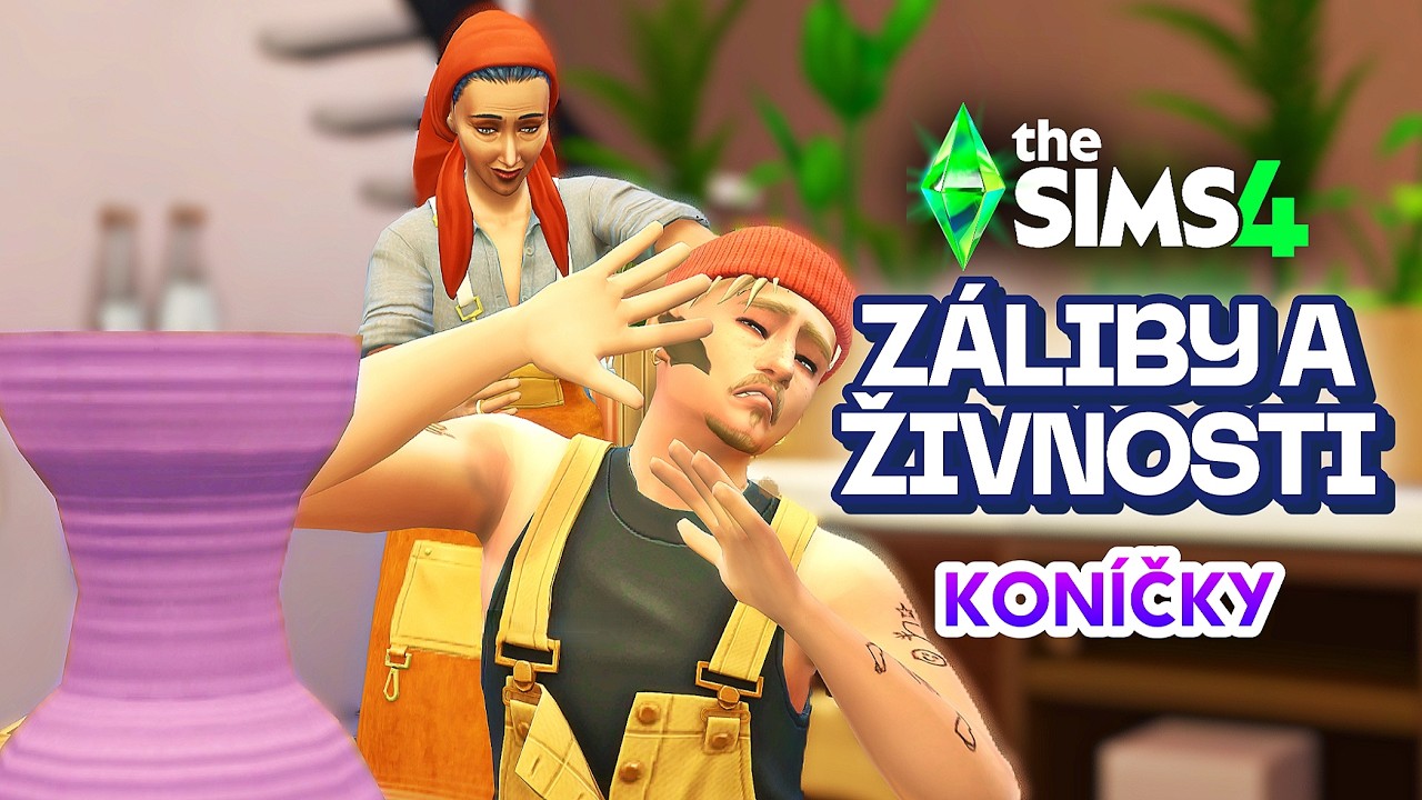 🎨 VŠE NOVÉ V ROZŠÍŘENÍ THE SIMS 4 ZÁLIBY A ŽIVNOSTI 📌 (Gameplay koníčků)