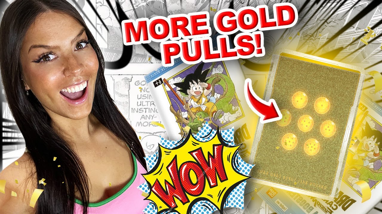 My Final Manga Booster Opening Ended With GOLD! | Dragon Ball Super Card Game | SB01