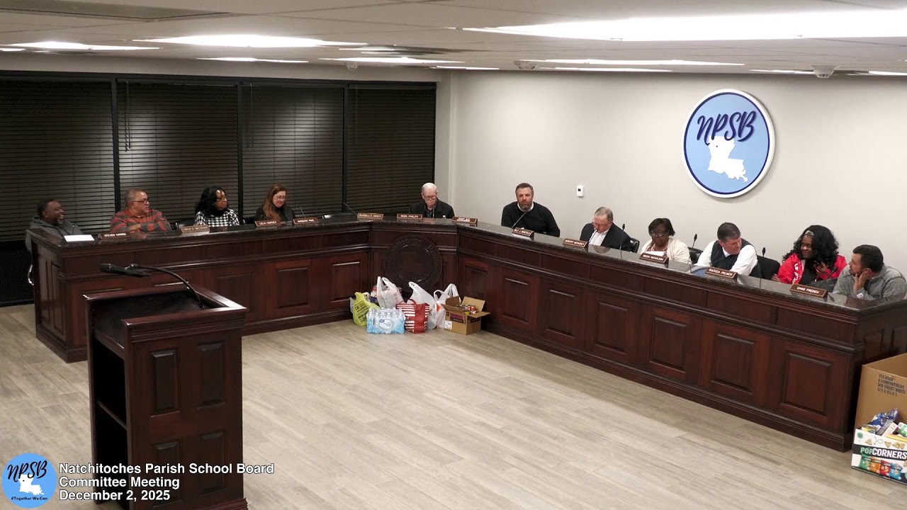 NPSB Committee Meeting, December 2, 2025