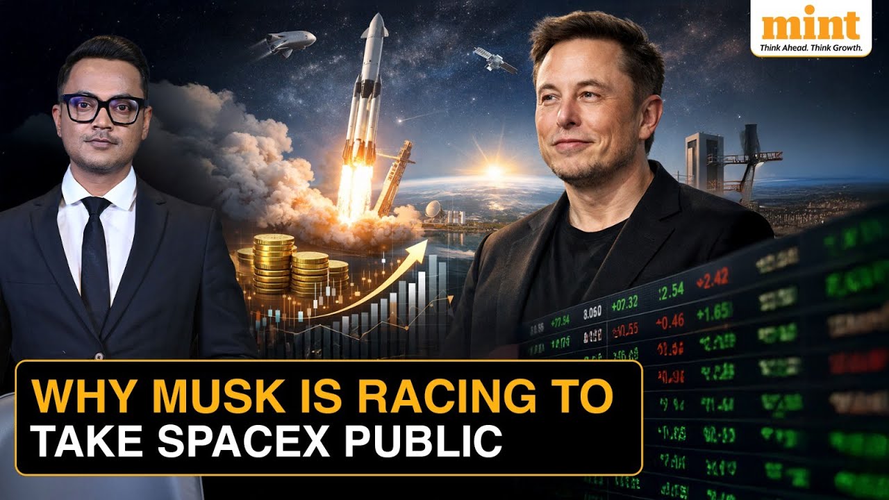 Как IPO SpaceX может профинансировать космическую войну Маска с OpenAI и Anthropic | Объяснение