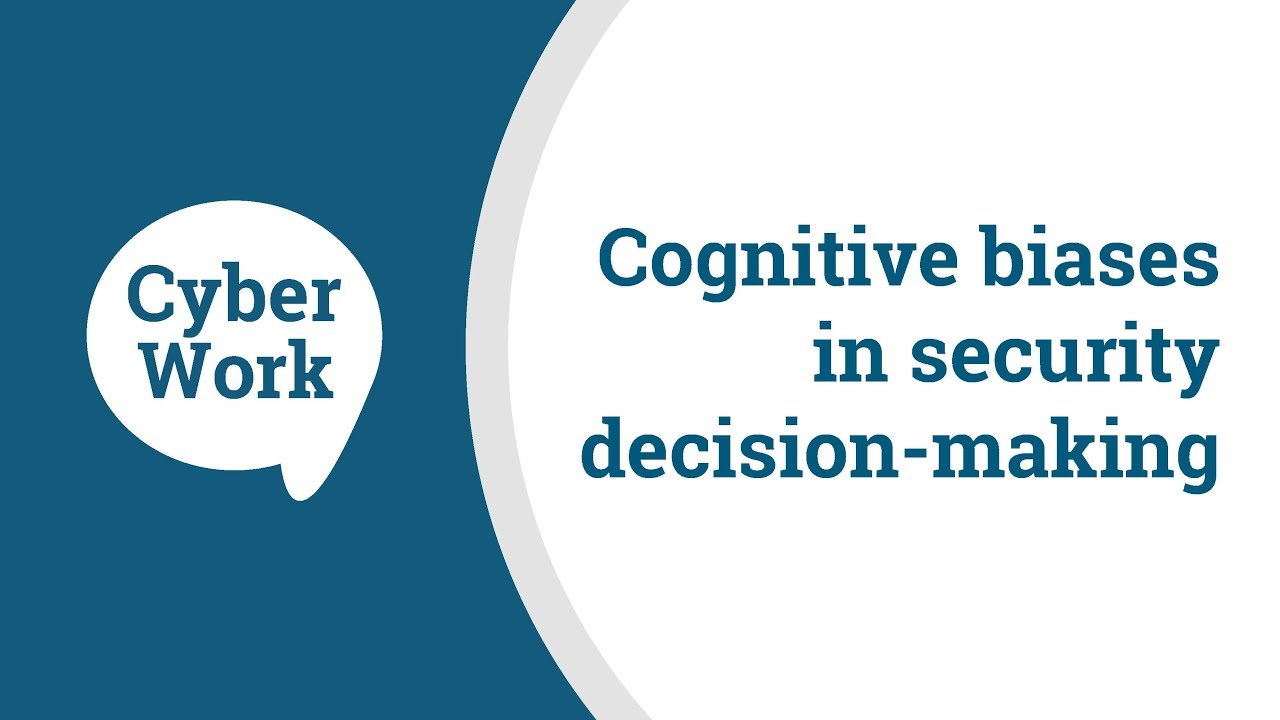 How cognitive biases affect security decisions