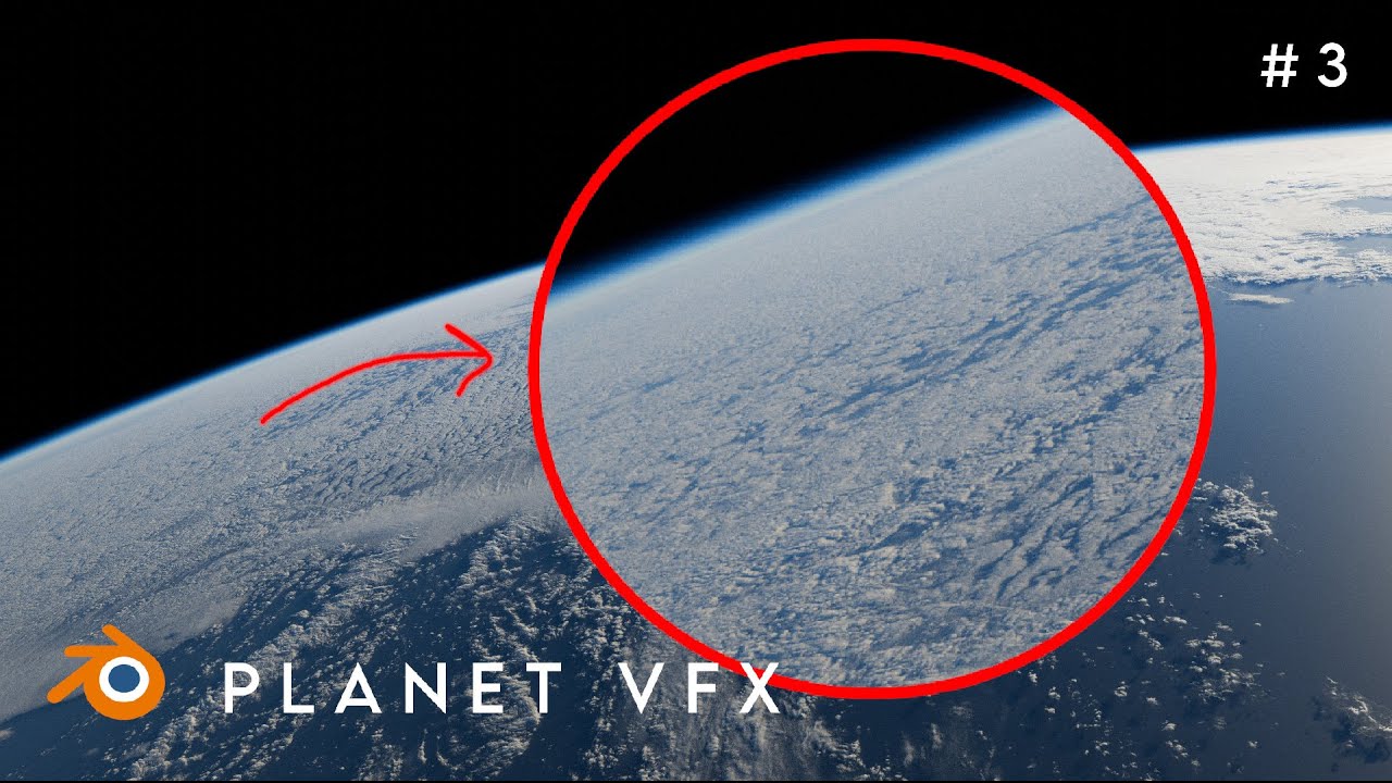 Затенение детальных облаков в планетарном масштабе — курс Blender 4.3+ Planet VFX
