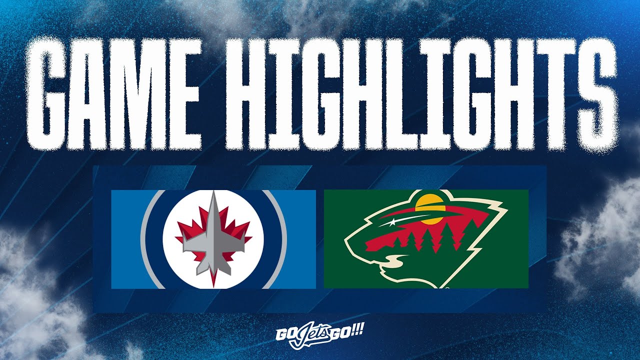 Winnipeg Jets vs. Minnesota Wild - Game Highlights
