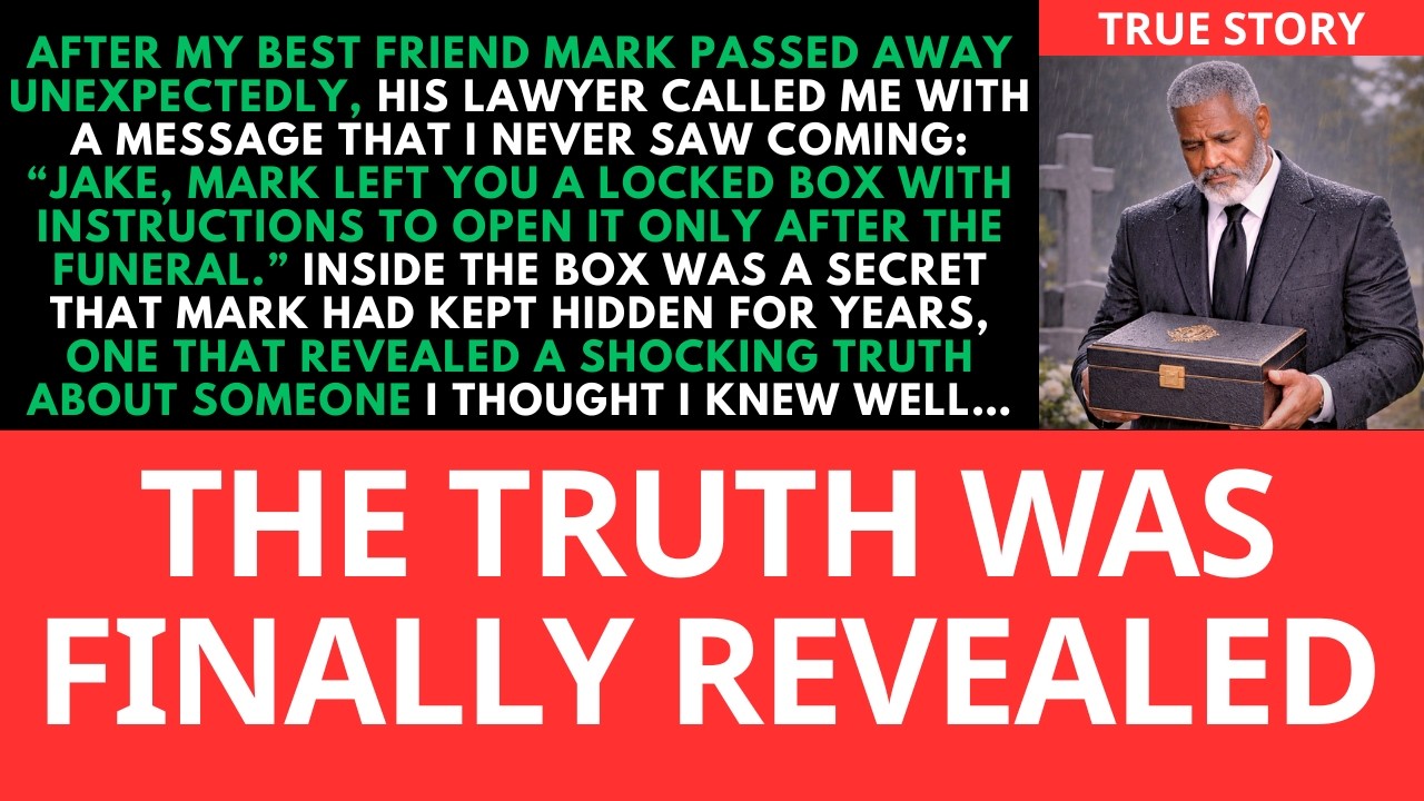 The Shocking Secret I Found In My Best Friend’s Locked Box After His Funeral… | Life Stories.