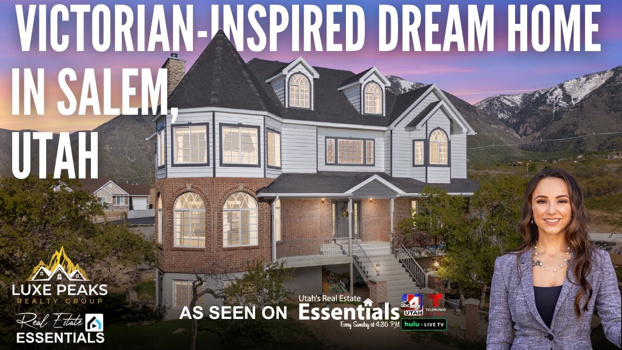 Victorian-Inspired Dream Home in Salem, Utah | Featured on Utah's Real Estate Essentials