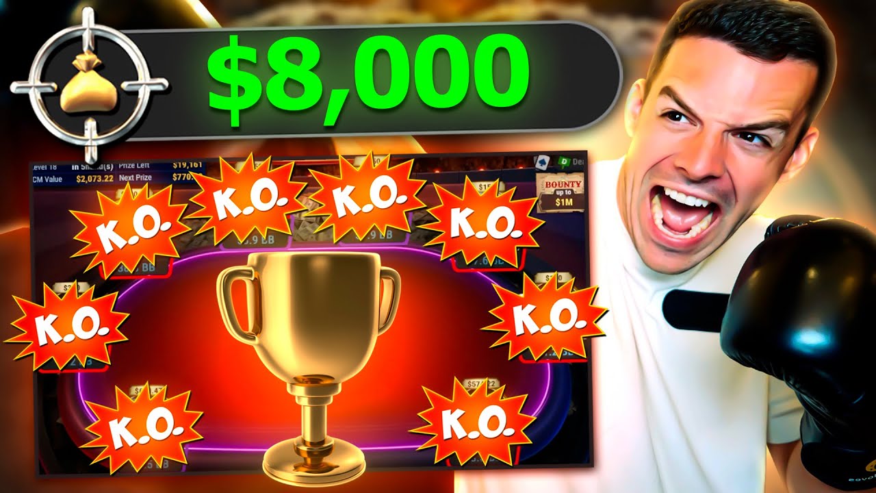 I KNOCKED OUT NINE Players To Win THOUSANDS OF DOLLARS?! Double Bounty FT's!