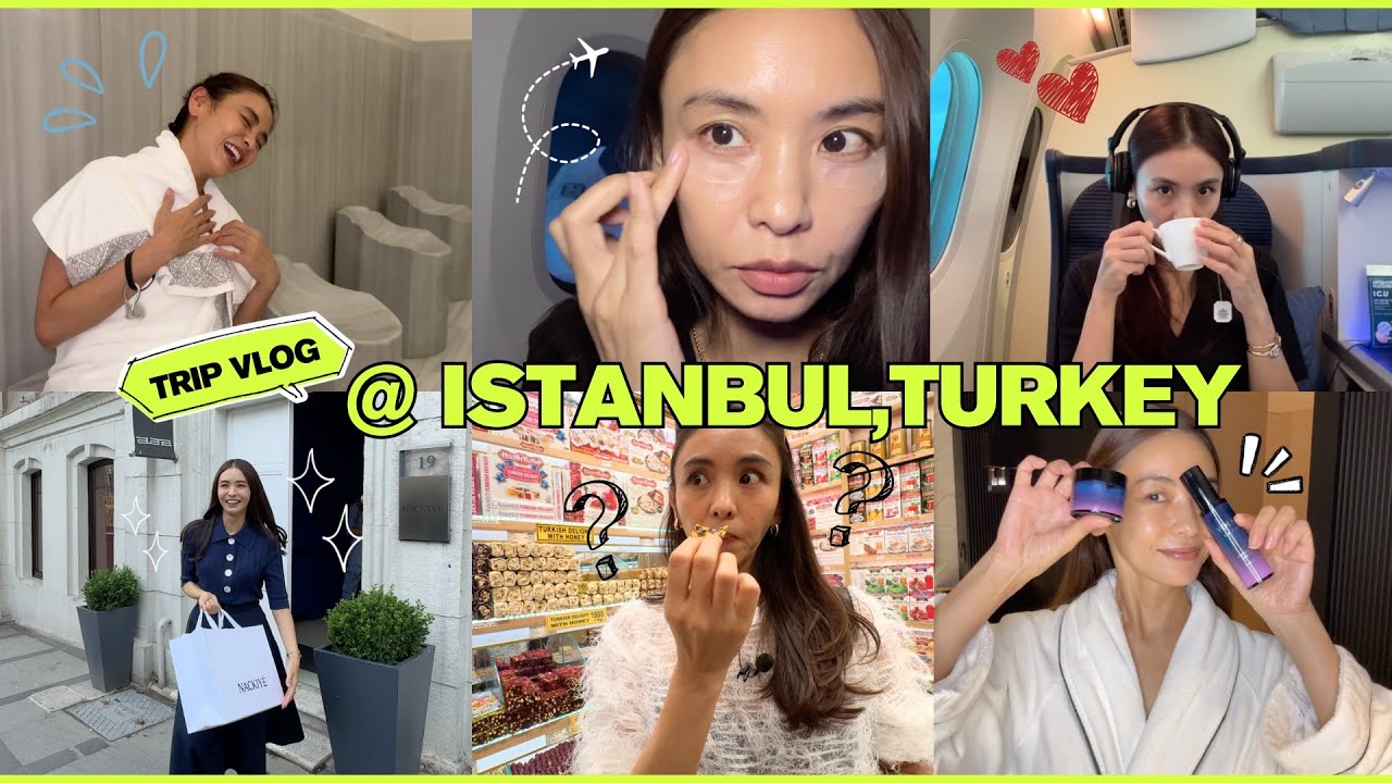 【初のトルコ旅】まずはイスタンブールへ！ロングフライト必需品、ショッピング、トルコ式スパ！？宿泊ホテルもご紹介♪