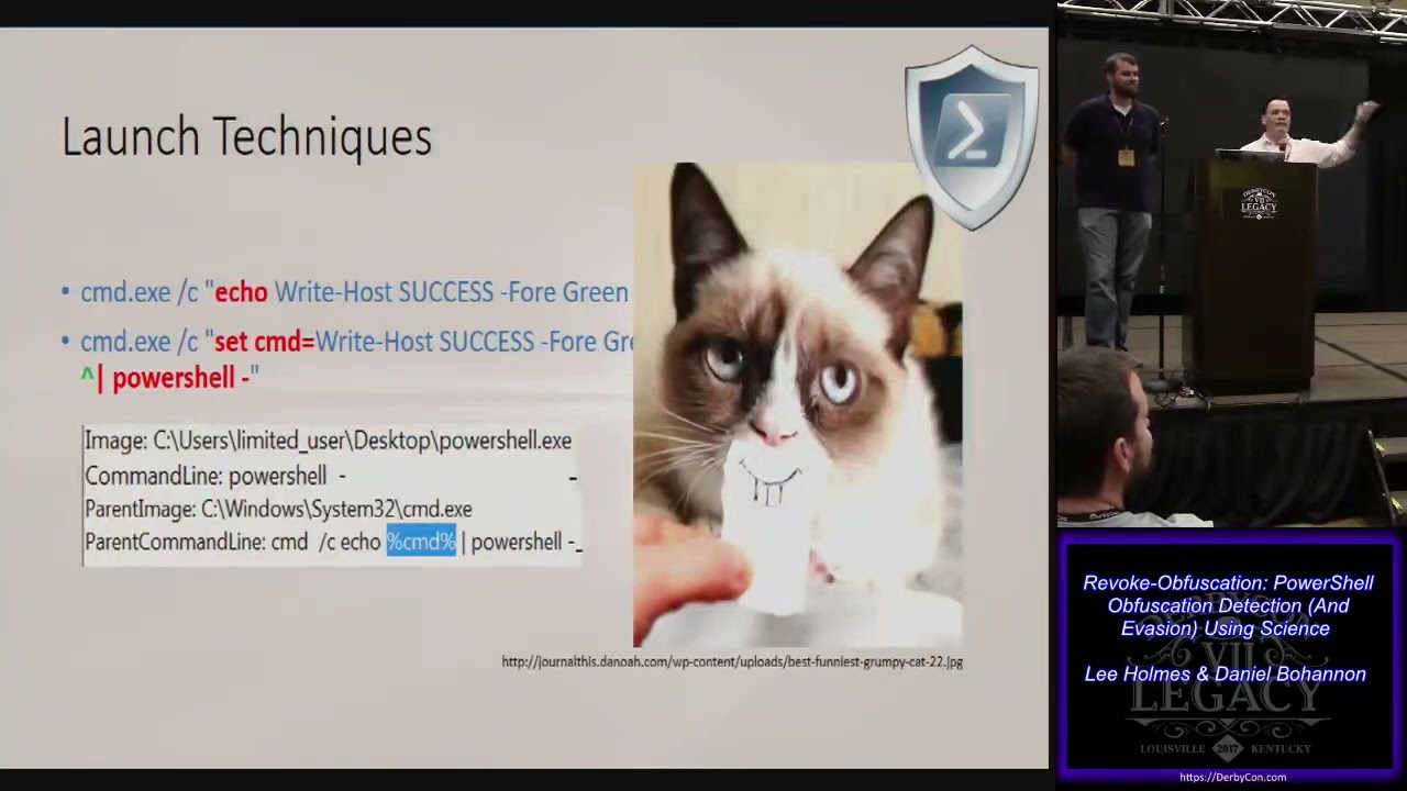 Revoke Obfuscation PowerShell Obfuscation Detection And Evasion Using Science Lee Holmes Daniel   De