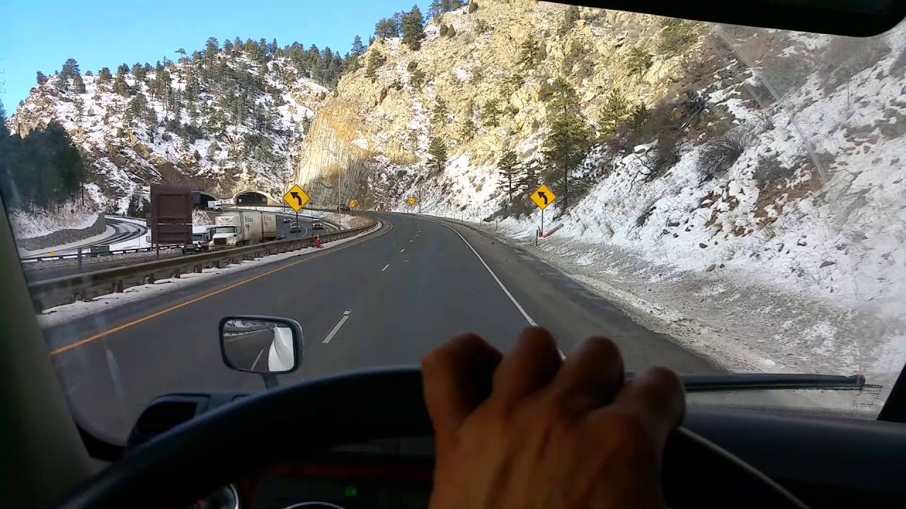 HOW TO drive automatic transmission in 2016 Freightliner through mountains