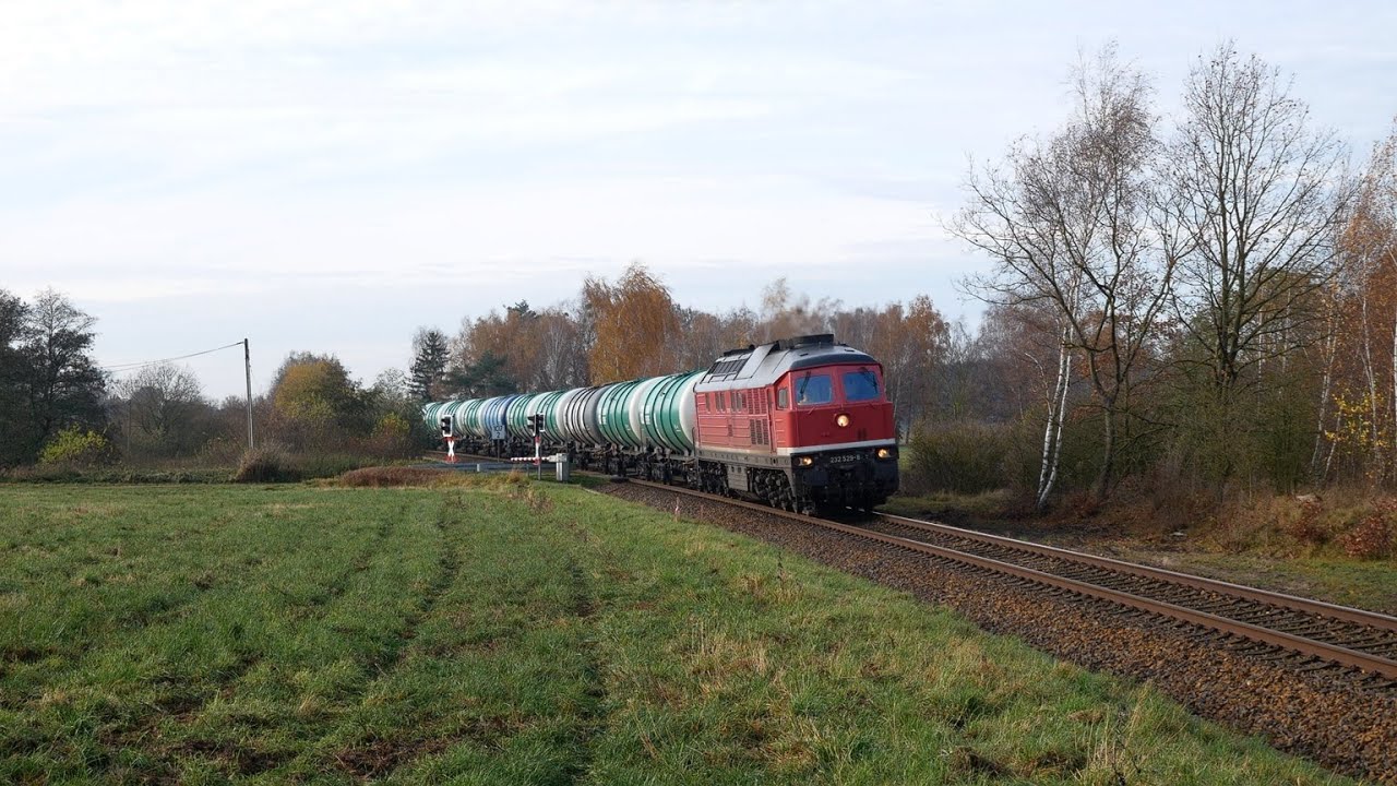[Bahnbetrieb Gera/DB Cargo] 232 529-8 + 232 093-5 oraz 232 309-5 + 232 303-8 | Tantow, Warzymice
