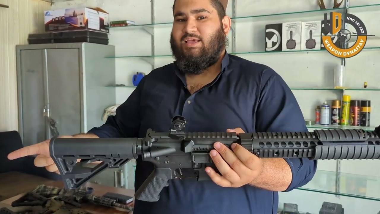 Pak Defense Arms Company Peshawar - Factory Tour & Brief Overview - M4 223 bore Rifle Pakistan
