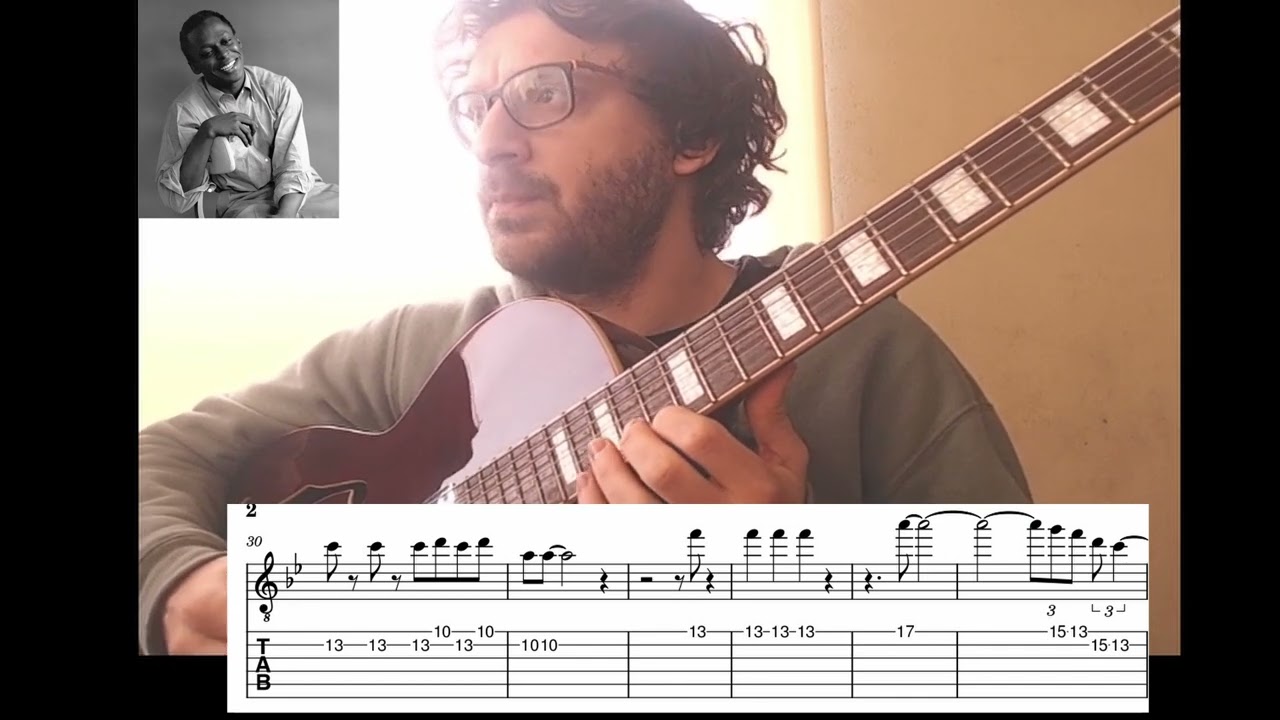 Autumn Leaves - Miles Davis Solo Transcription ( Guitar Tab)