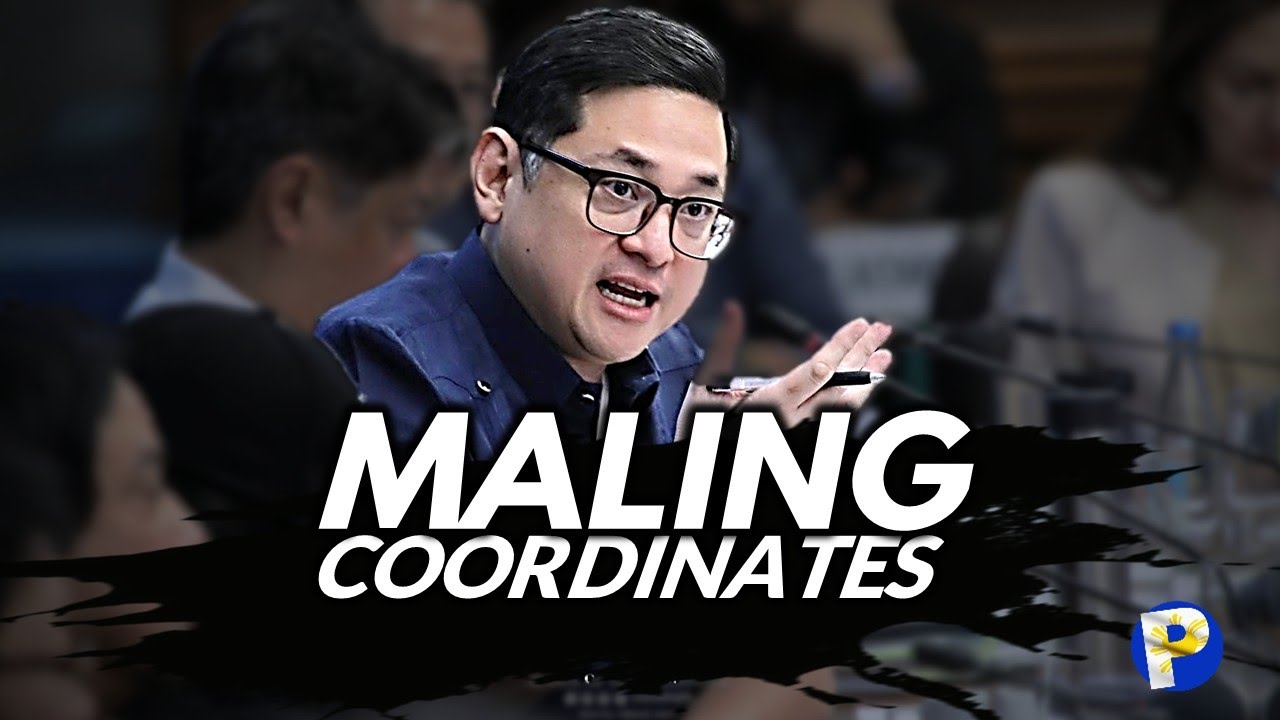 Bam Aquino PINAGDUDAHAN ang Maling Coordinates ng DPWH na Maaaring Cover Up