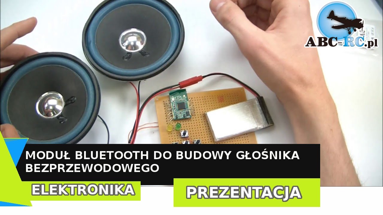 Budowa głośnika bluetooth za pomocą gotowego modułu!!!