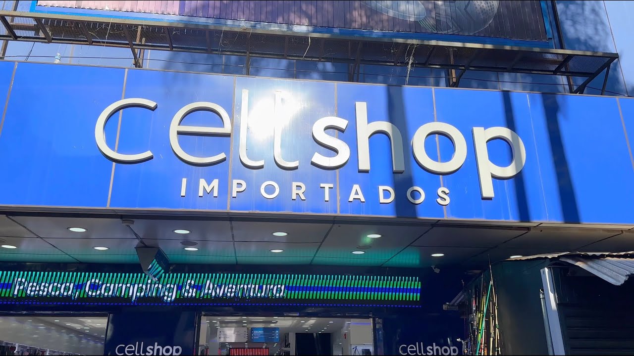 LOJAS DE PESCA NO PARAGUAI. CELL SHOP, CASA JAPON, PESCA CENTER