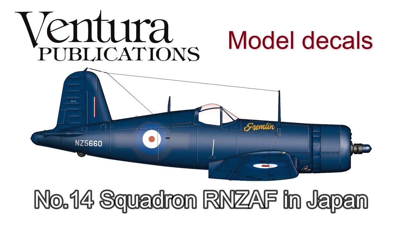 Corsairs in Japan - No.14 Squadron RNZAF