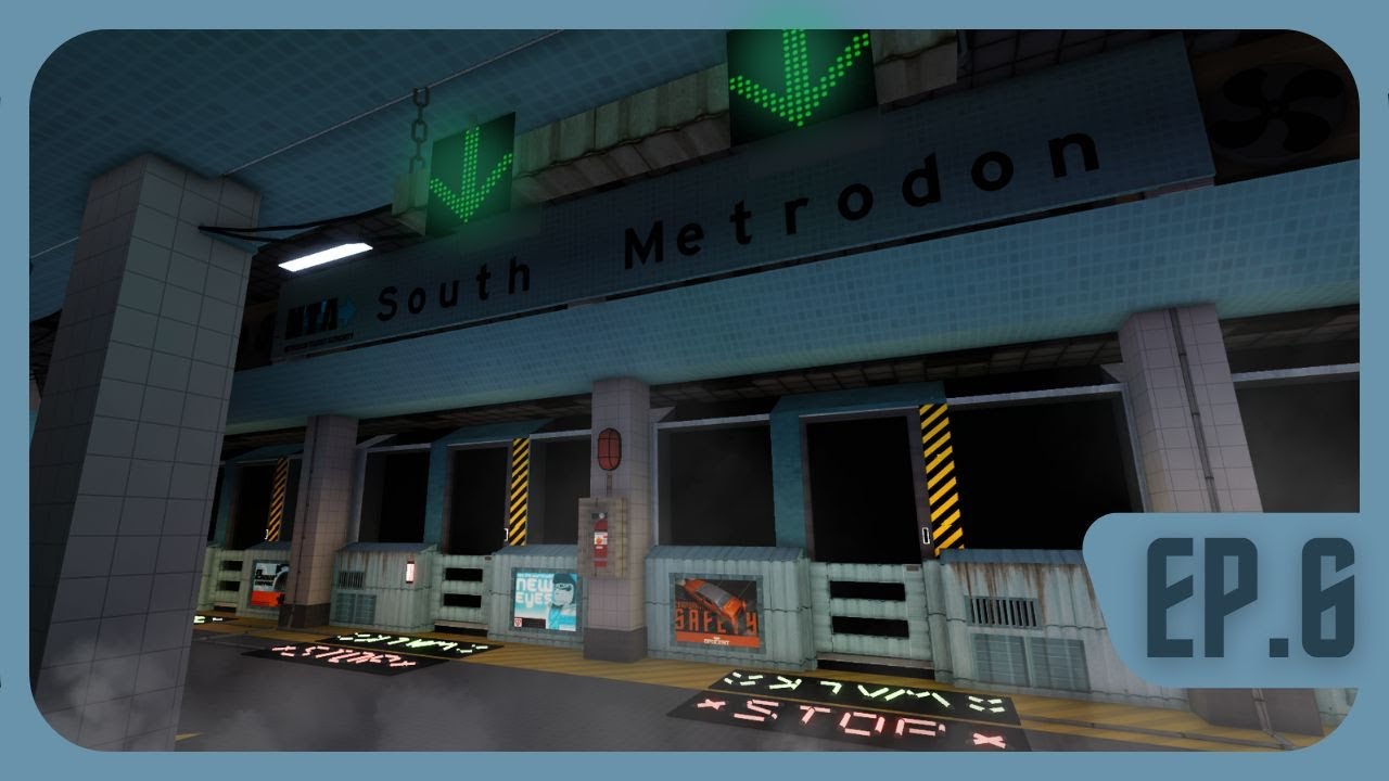 Bloxburg | Building a Metro in my Cyberpunk City!