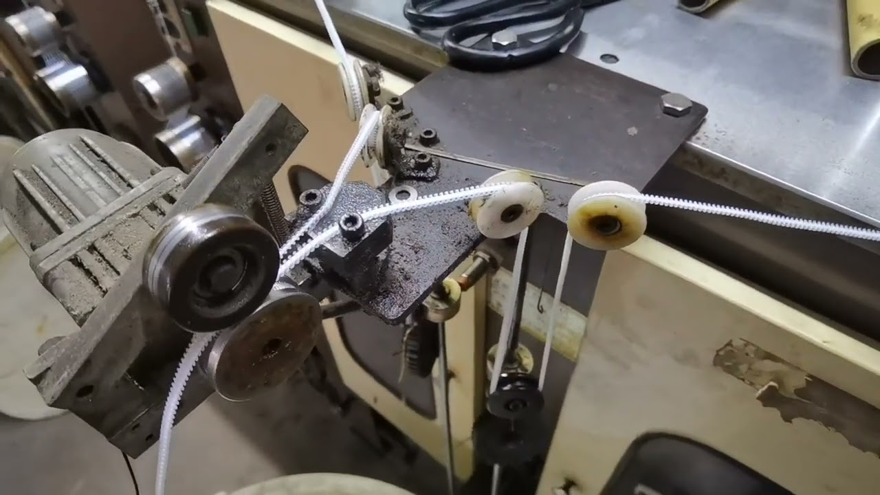 Nylon zipper coiling machine PM-550