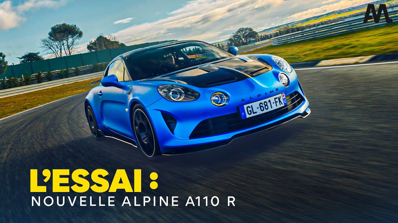 On a essayé la nouvelle Alpine A110 R, la plus radicale des Françaises
