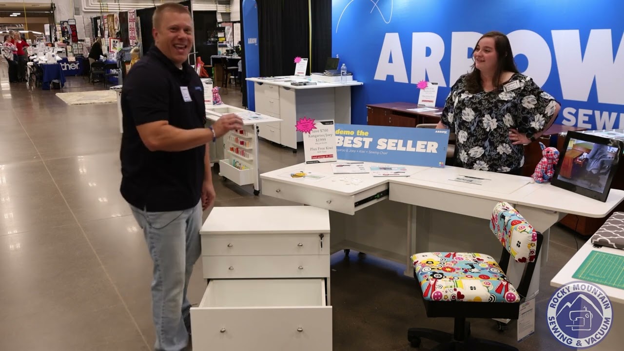Arrow Sewing Furniture at the Arapahoe Quilt Show 2023!