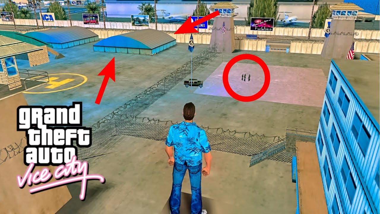 What is Inside This House in Army Camp in GTA Vice City? Secret Interior Found (GTAVC Hidden Place)