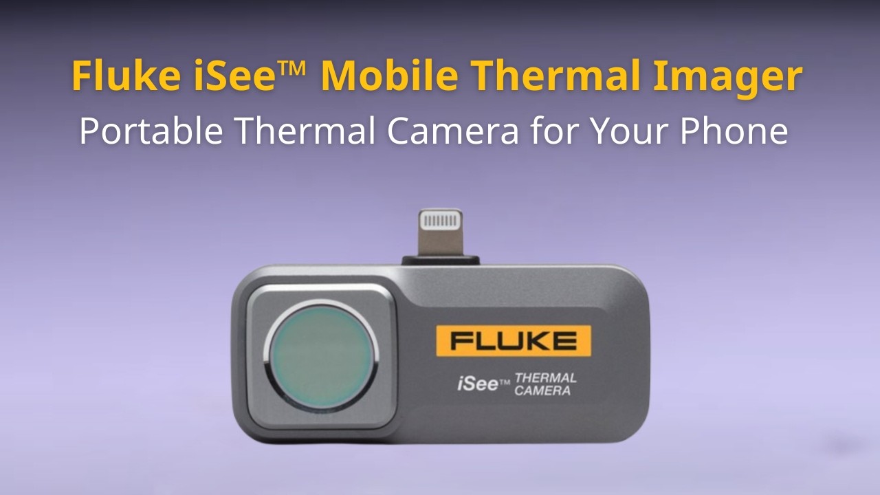 Fluke iSee&trade; Mobile Thermal Imager | Portable Thermal Camera for Your Phone