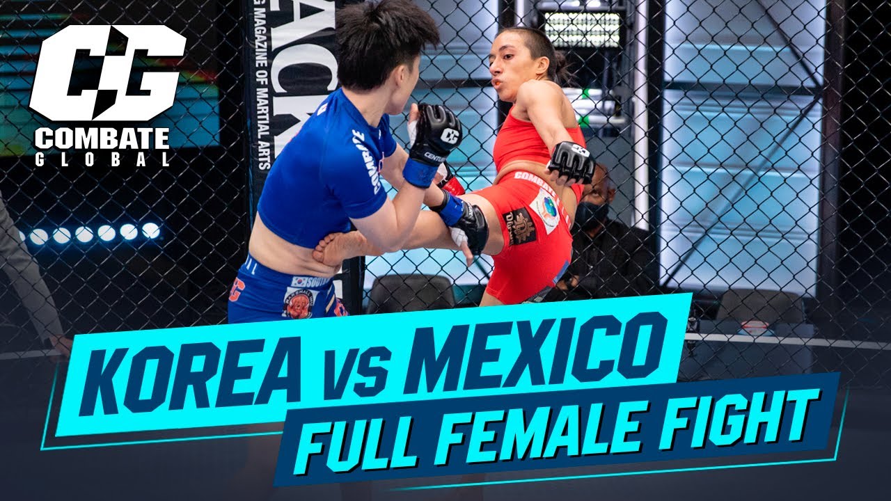 Korea vs Mexico - WOMEN'S MMA!